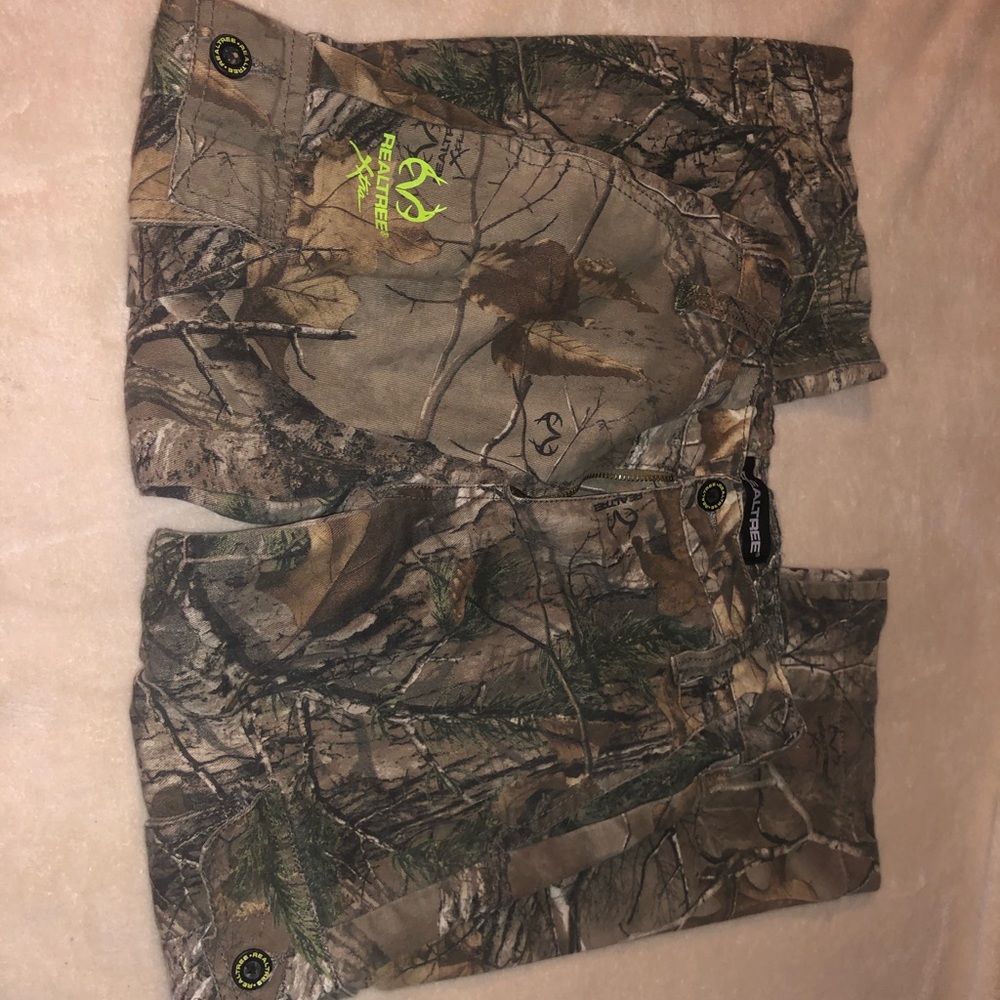 Realtree camouflage boy pants